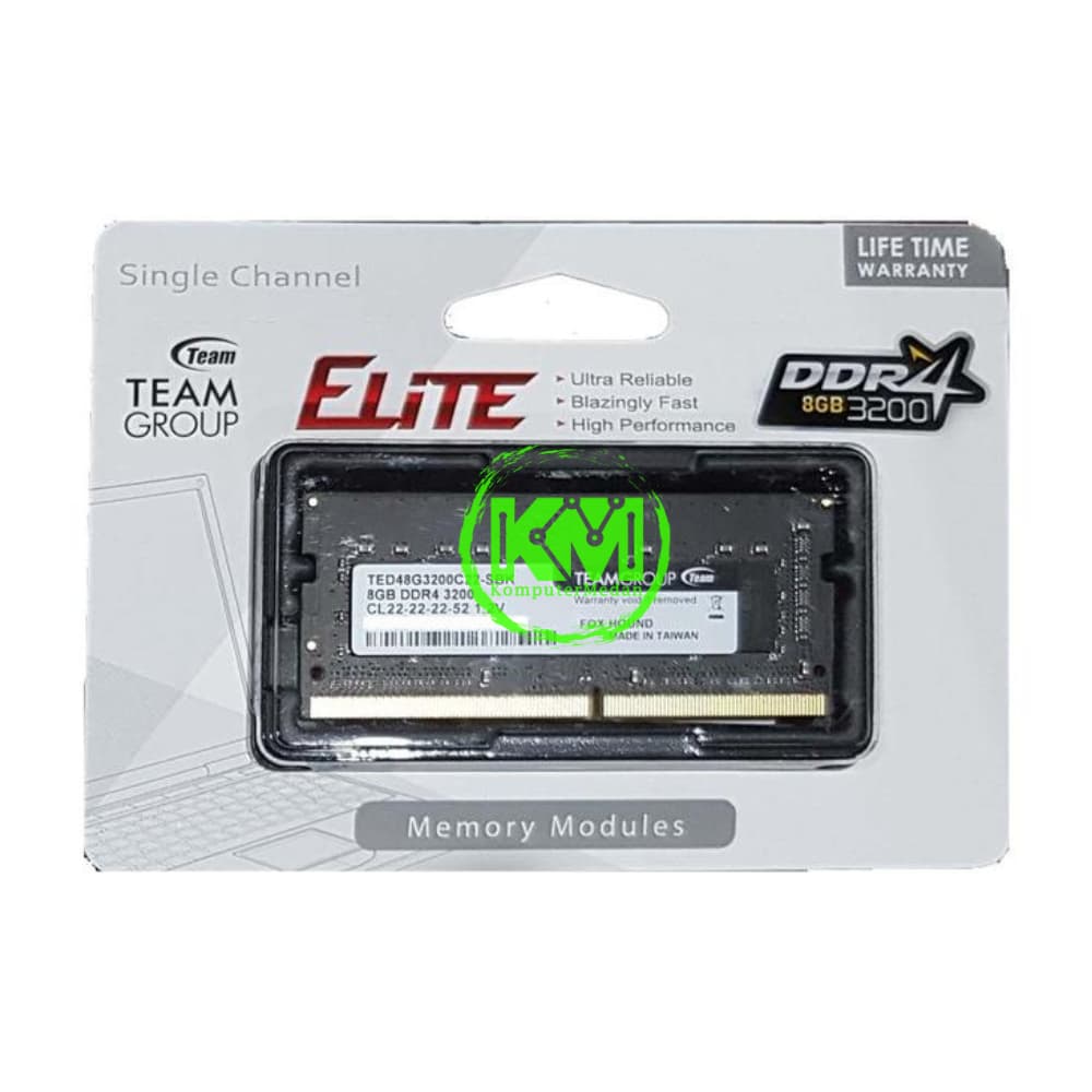 TEAM ELITE SO-DIMM DDR4 8GB RAM