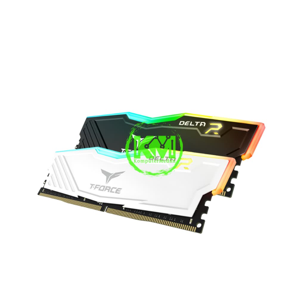 TEAM DELTA RGB DDR4 2X8GB BLACK WHITE RAM BUNDLE - Image 3