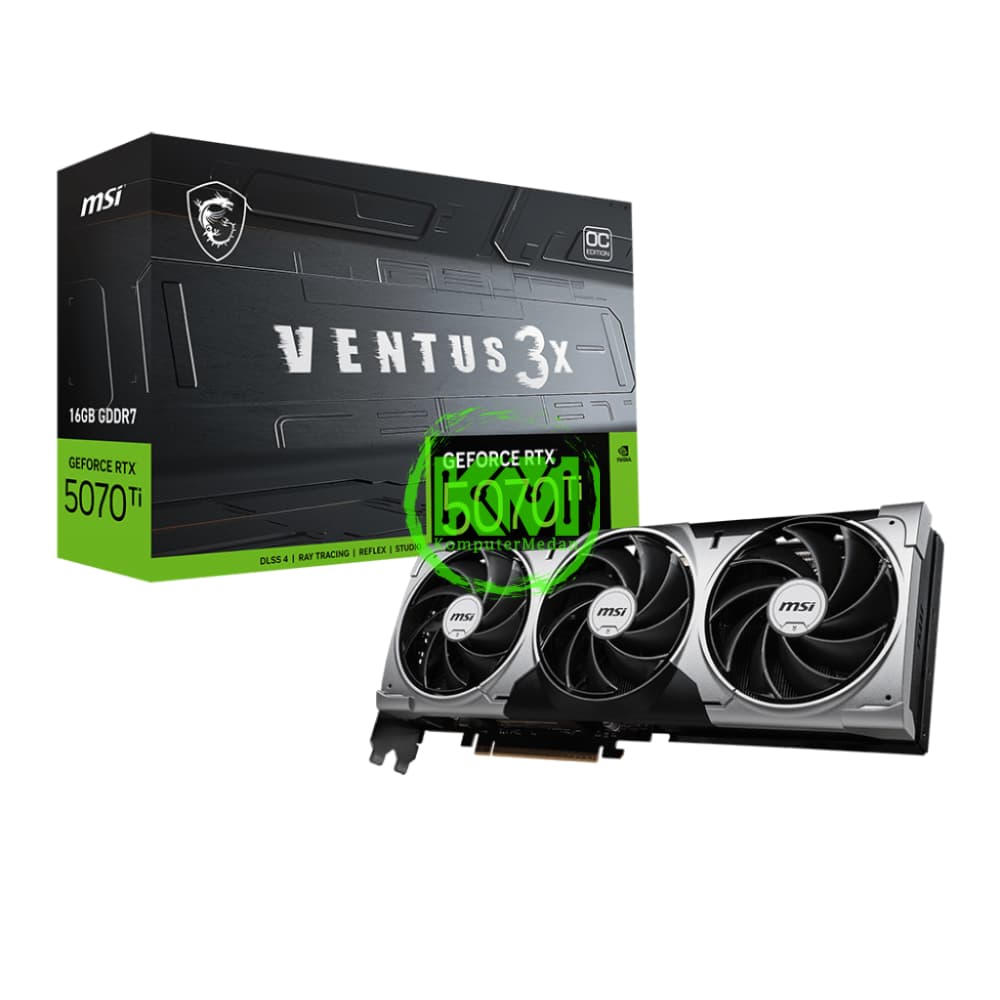 MSI VENTUS 3X RTX 5070 Ti 16GB VGA (NVIDIA)
