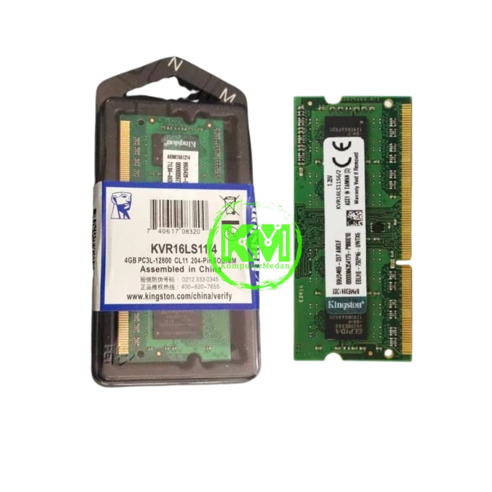 KINGSTON SODIM DDRL3 4GB 1600MHZ RAM - Image 1