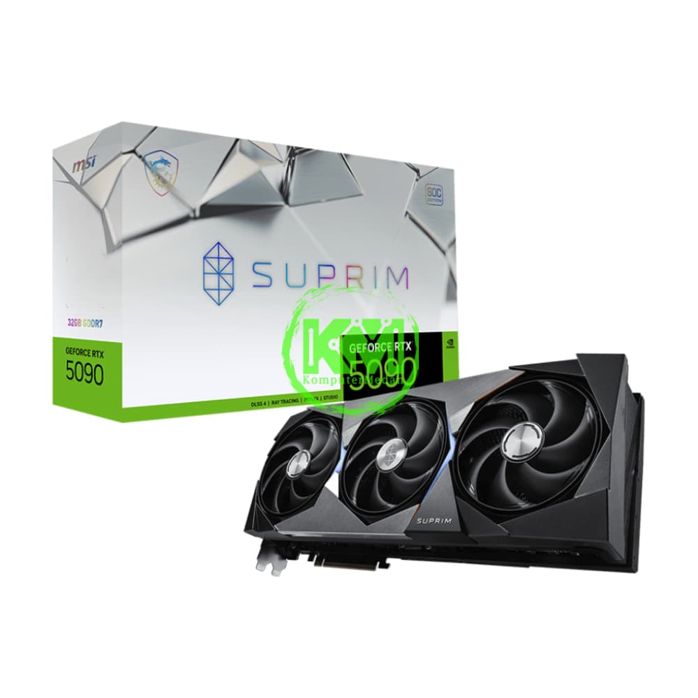 MSI SUPRIM RTX 5090 32GB SOC VGA (NVIDIA) - Image 1