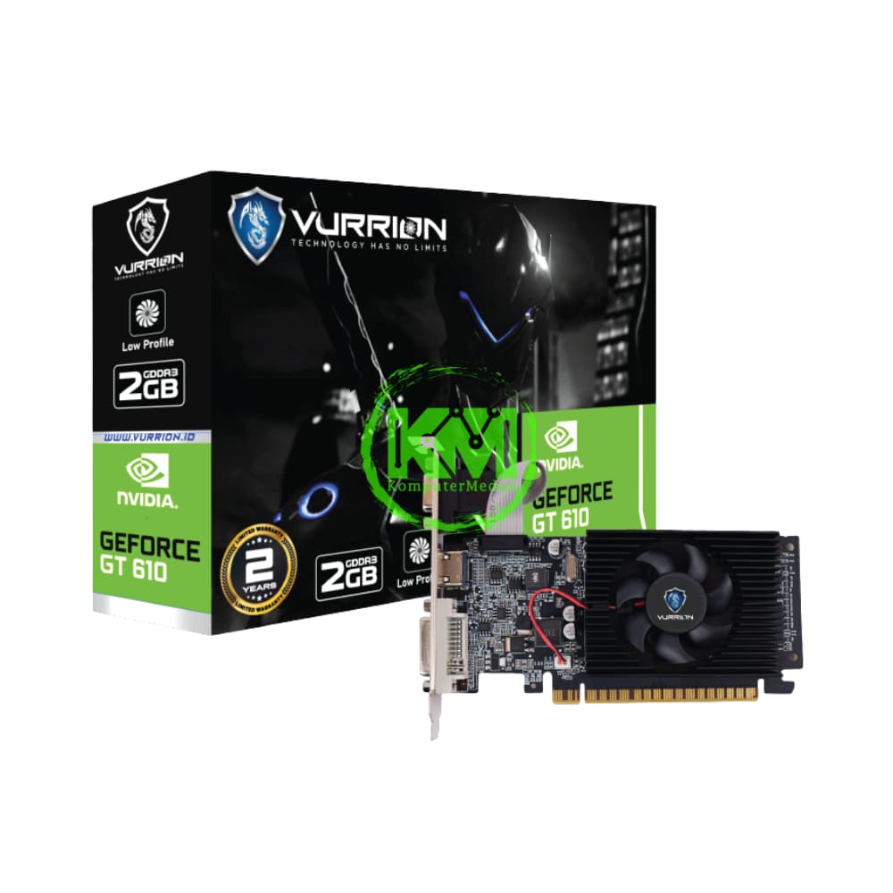 VURRION GT 610 LP 2GB DDR3 VGA (NVIDIA)