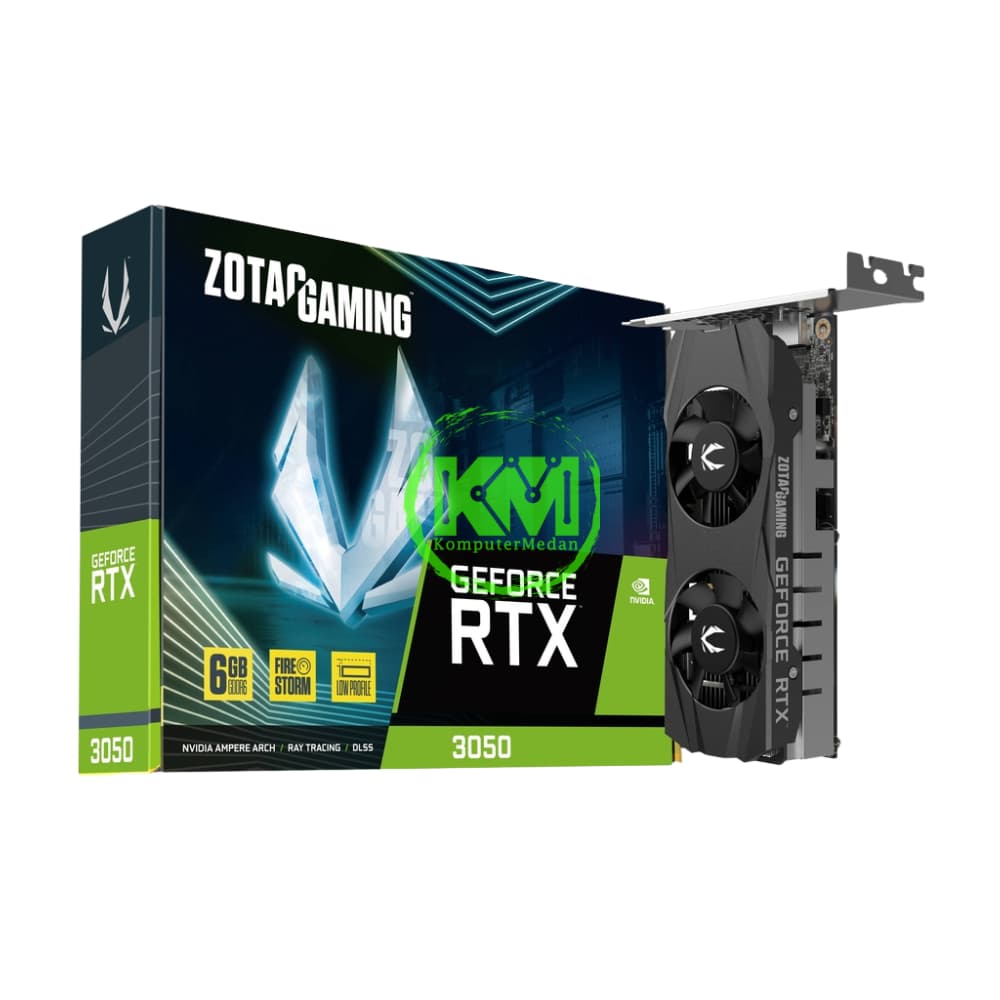 ZOTAC GAMING RTX 3050 DUAL LP 6GB VGA (NVIDIA)