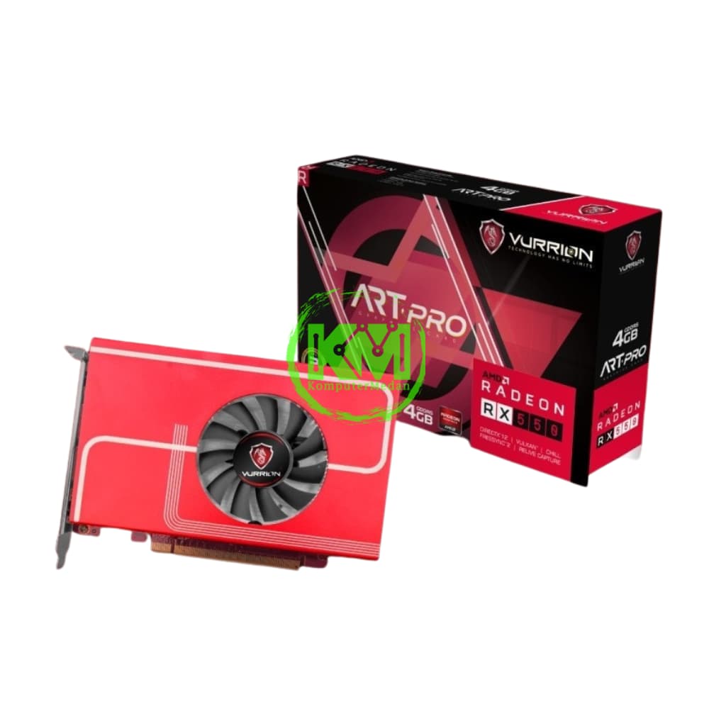 VURRION ART PRO RX 550 4GB (4-HDMI) VGA (AMD)