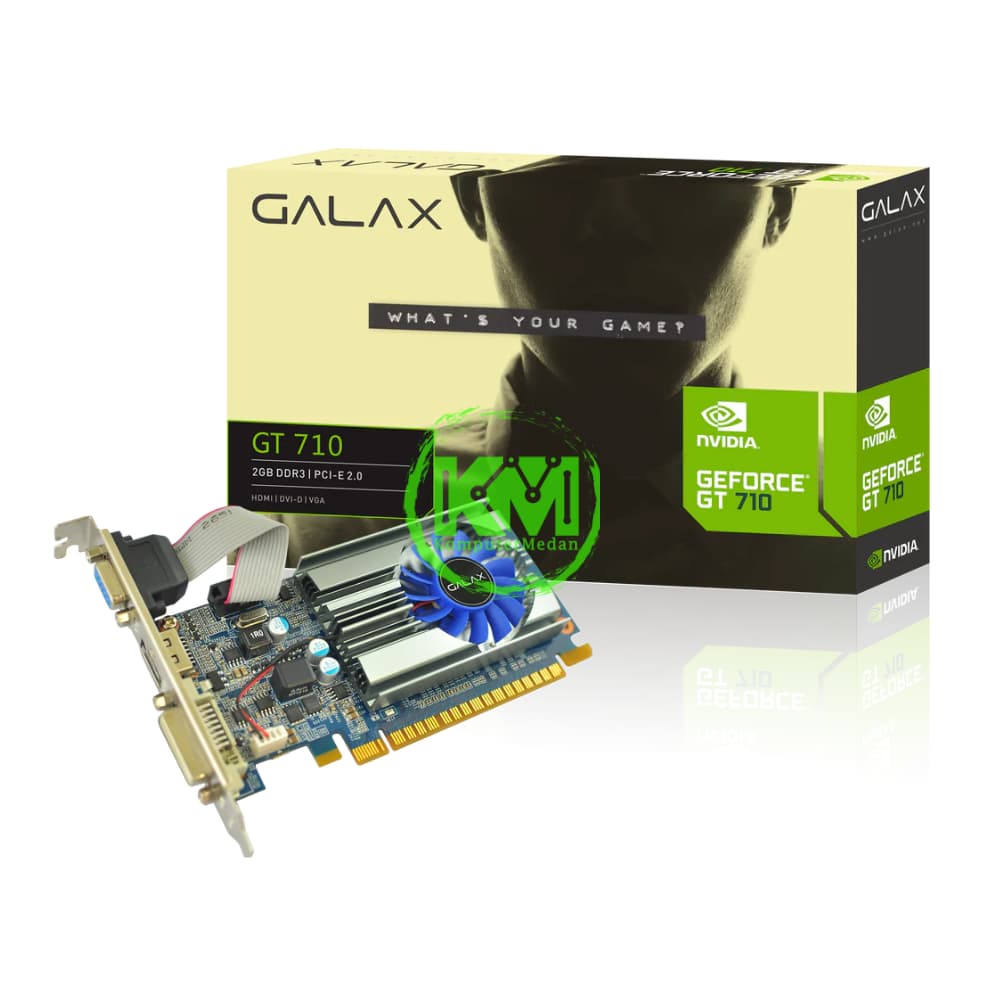 GALAX GEFORCE GT 710 2GB DDR3 VGA (NVIDIA)
