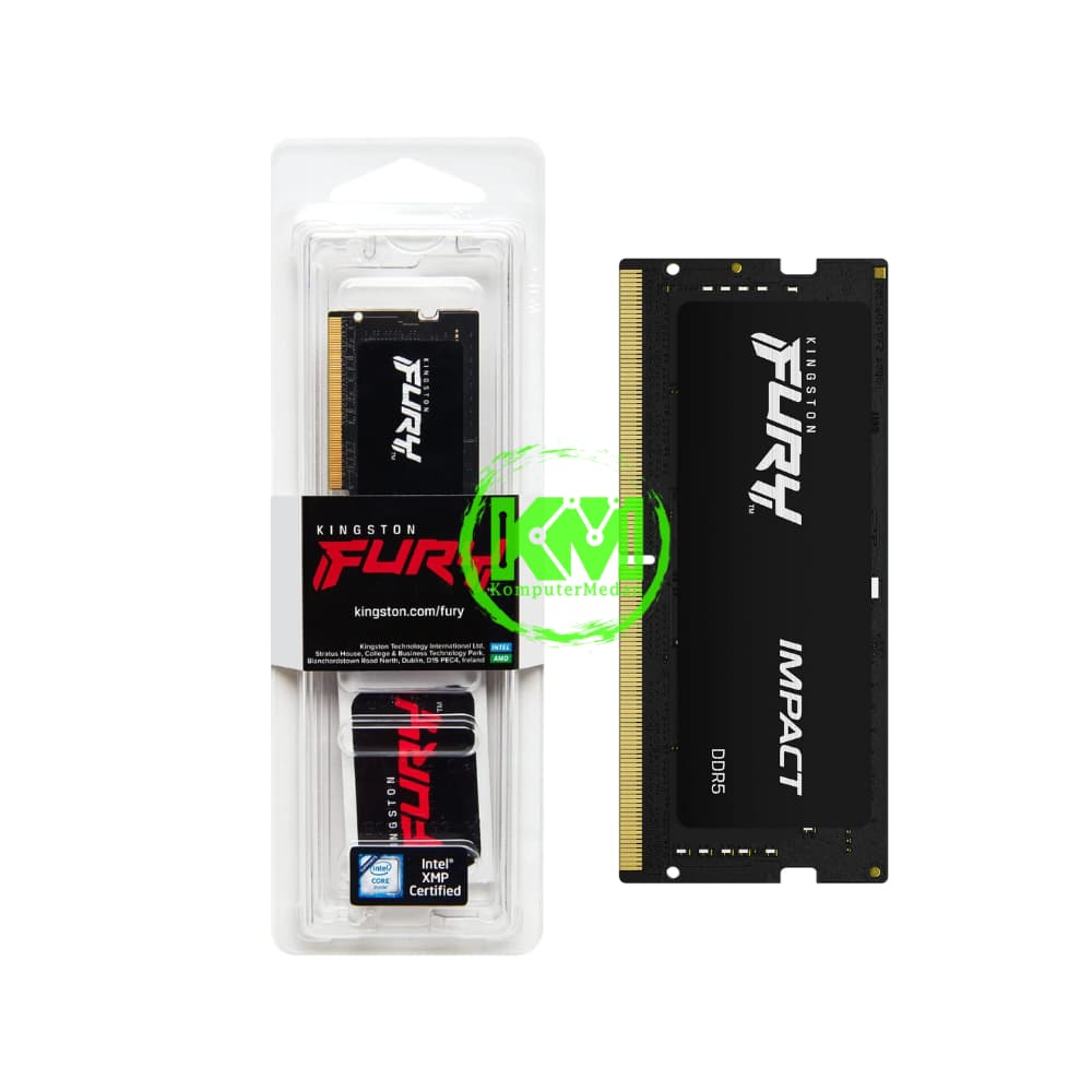 KINGSTON FURY IMPACT SODIMM DDR5 16GB 4800MHZ RAM - Image 1