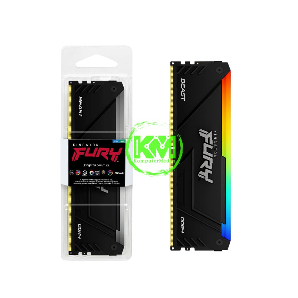 KINGSTON FURY BEAST RGB DDR4 2X8RGB 3200MHZ RAM