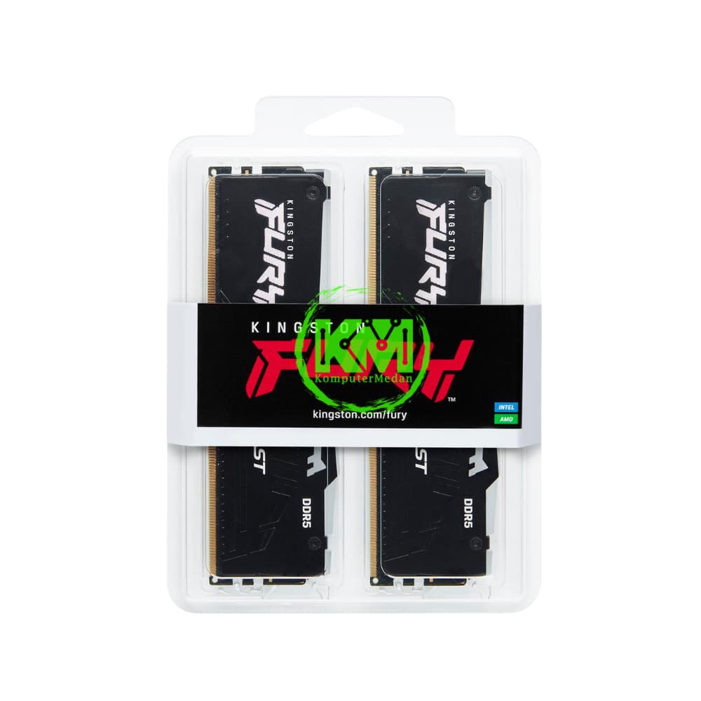KINGSTON FURY BEAST RGB DDR5 2X8GB 6000MHZ RAM - Image 2
