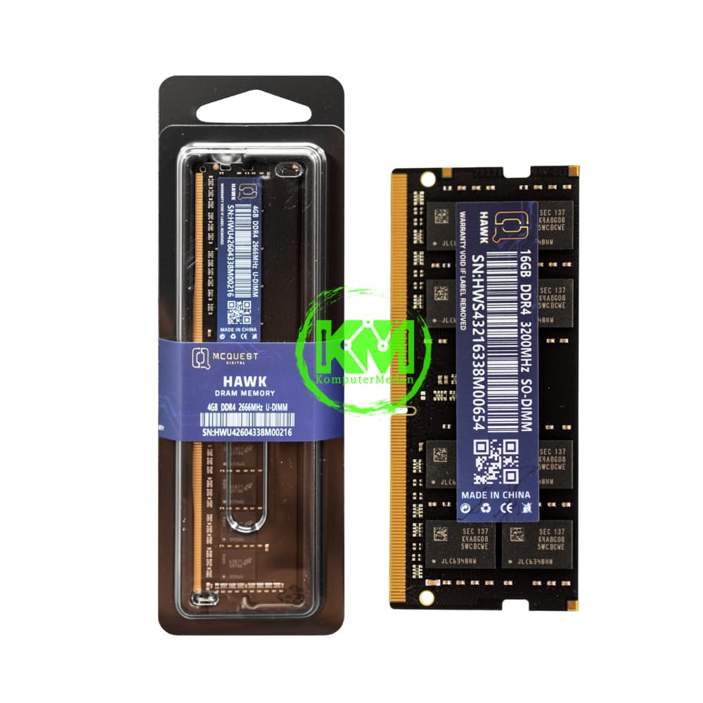 MCQUEST HAWK DDR4 16GB 3200MHZ RAM - Image 1