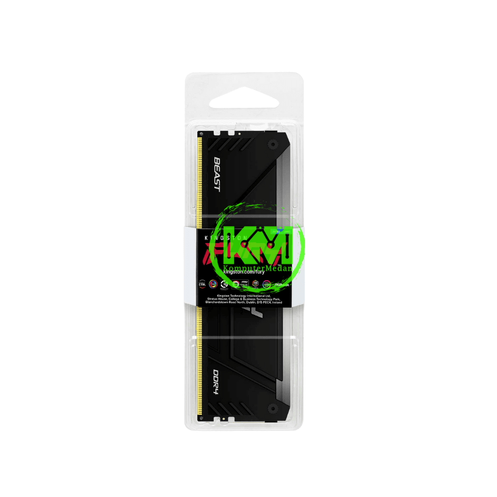 KINGSTON FURY BEAST RGB DDR4 2X8RGB 3200MHZ RAM - Image 2
