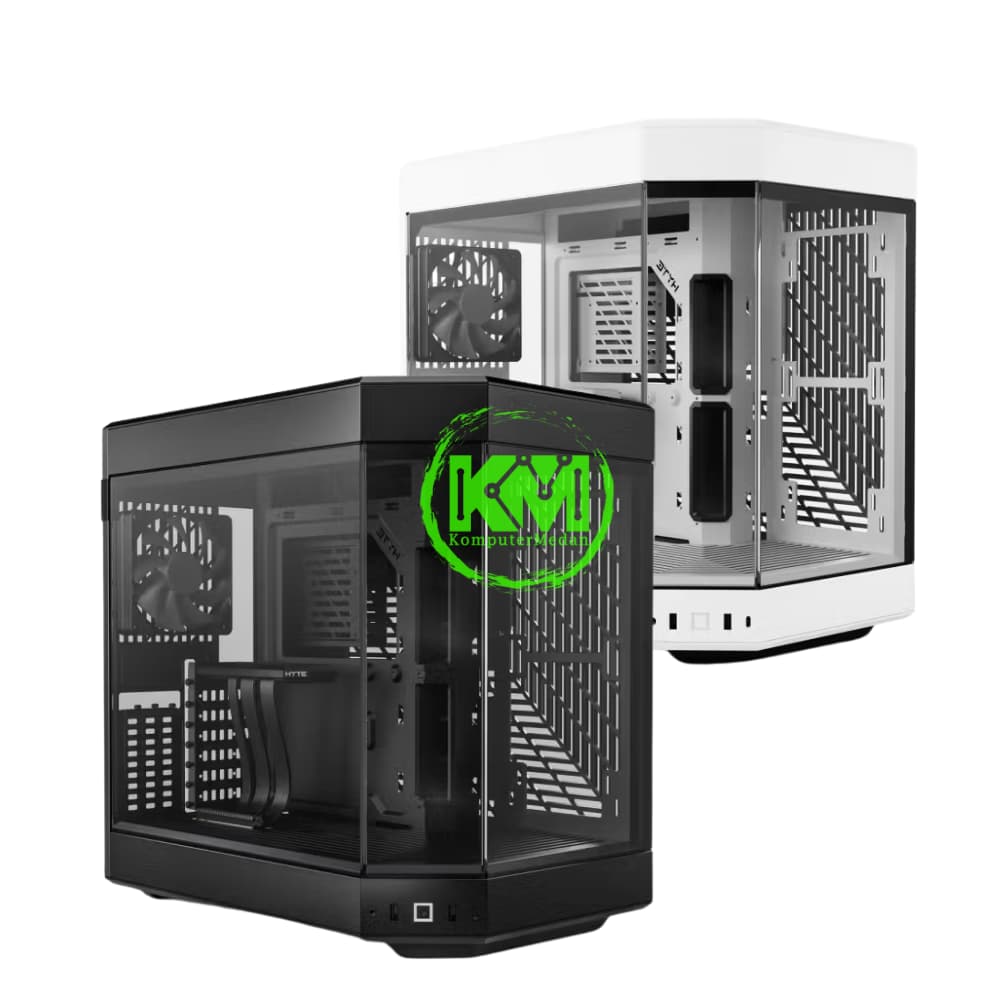 HYTE Y60 BLACK WHITE CASING - Image 1