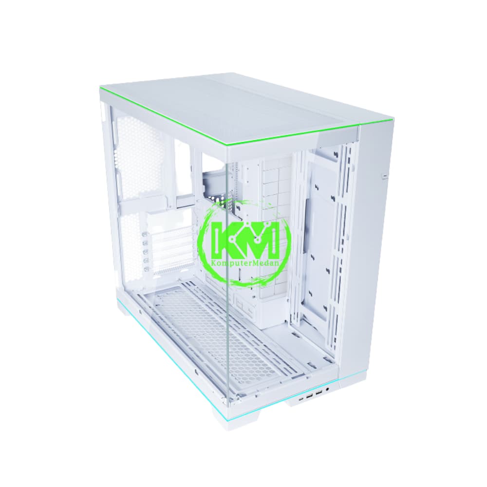 LIAN LI 011 DYNAMIC EVO RGB WHITE CASING - Image 2