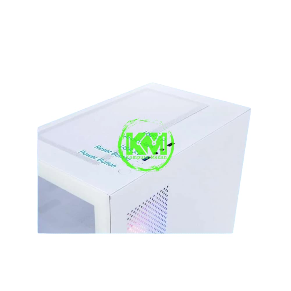 VURRION GLASIFFY S (SMALL) WHITE GAMING CASING - Image 3