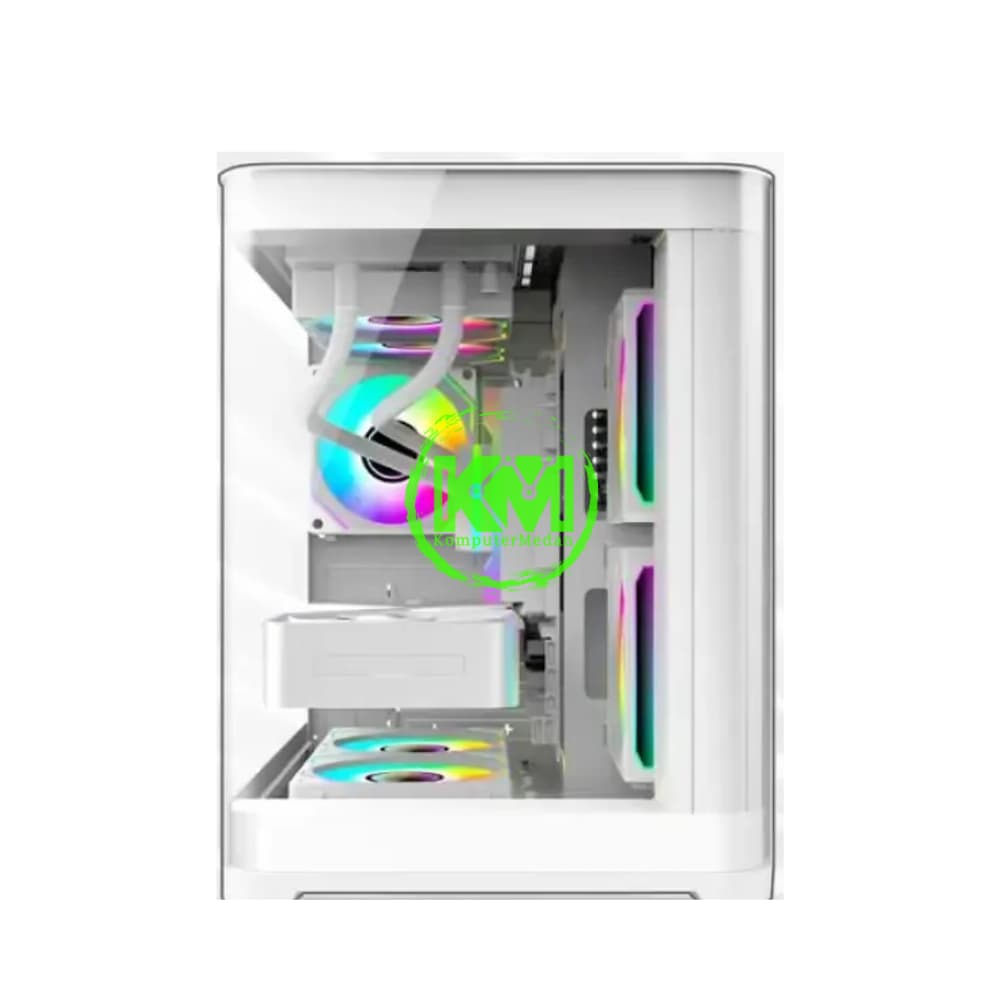 VURRION AVALANCE WHITE GAMING CASING - Image 2