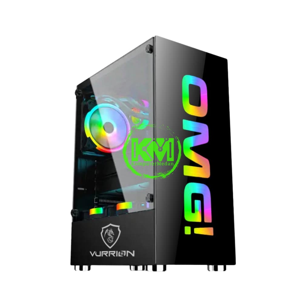 VURRION OMG BLACK GAMING CASING