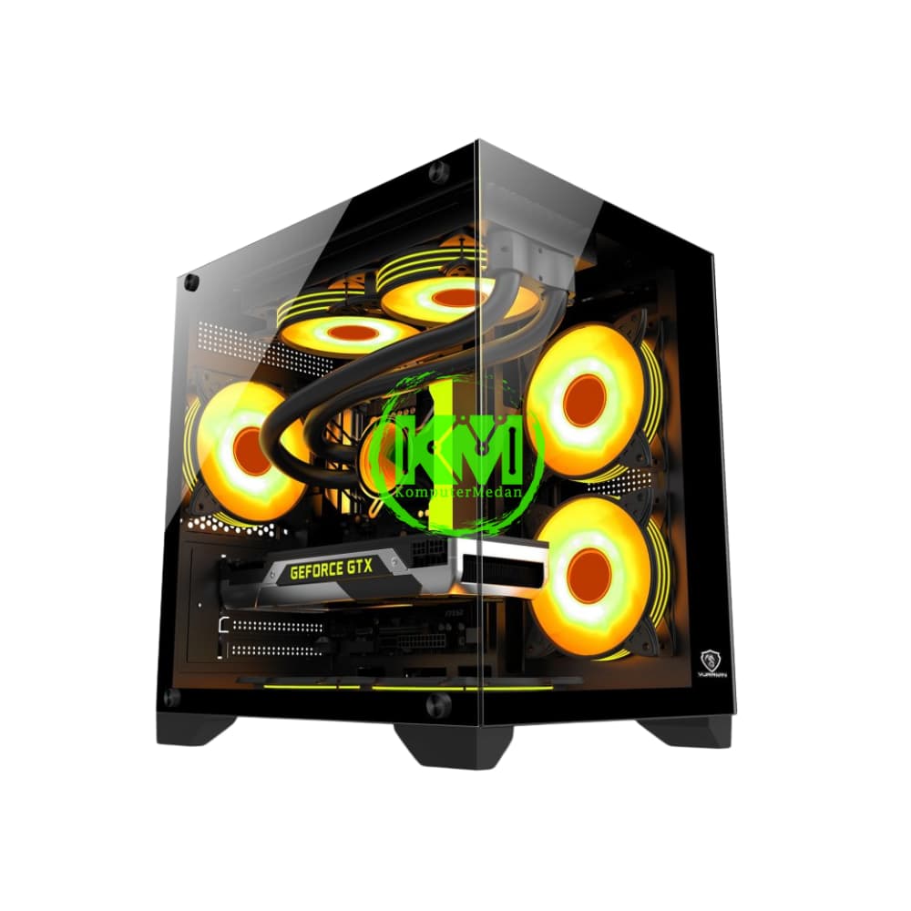 VURRION AQUARIST BLACK GAMING CASING