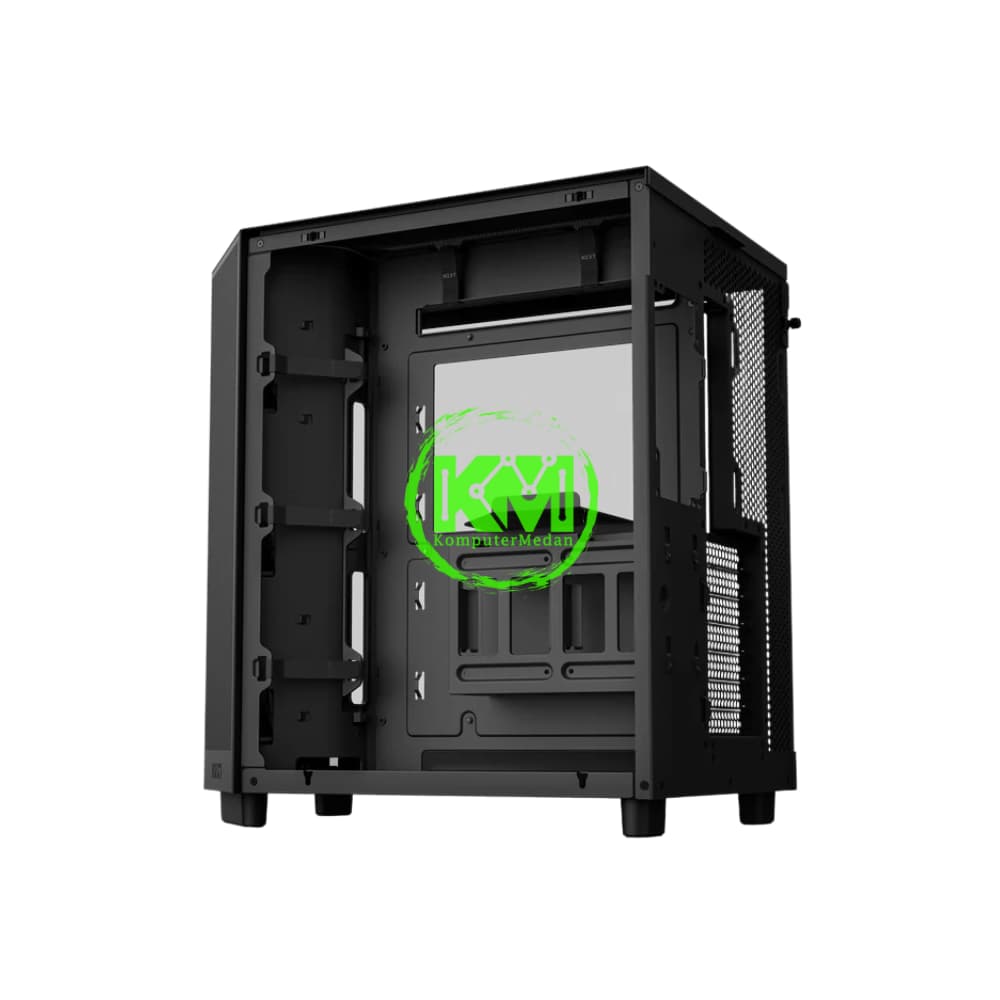 NZXT H6 FLOW BLACK WHITE GAMING CASING - Image 4