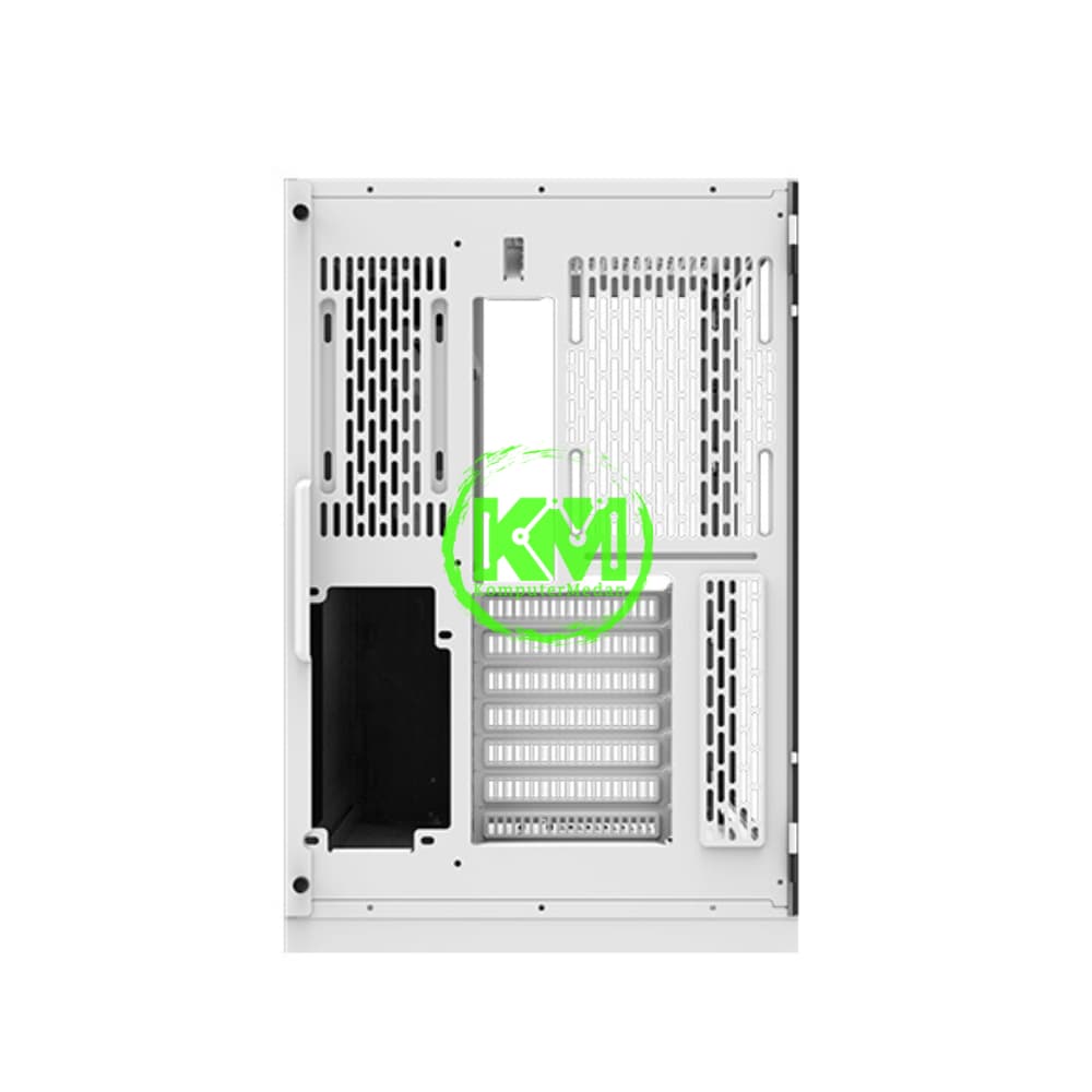 XAGATEK RIUS S ARTIC WHITE GAMING CASING - Image 3