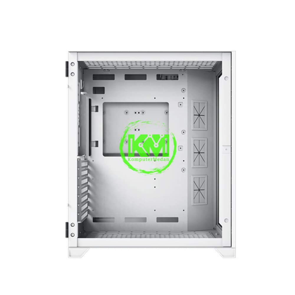 XAGATEK RIUS S ARTIC WHITE GAMING CASING - Image 4