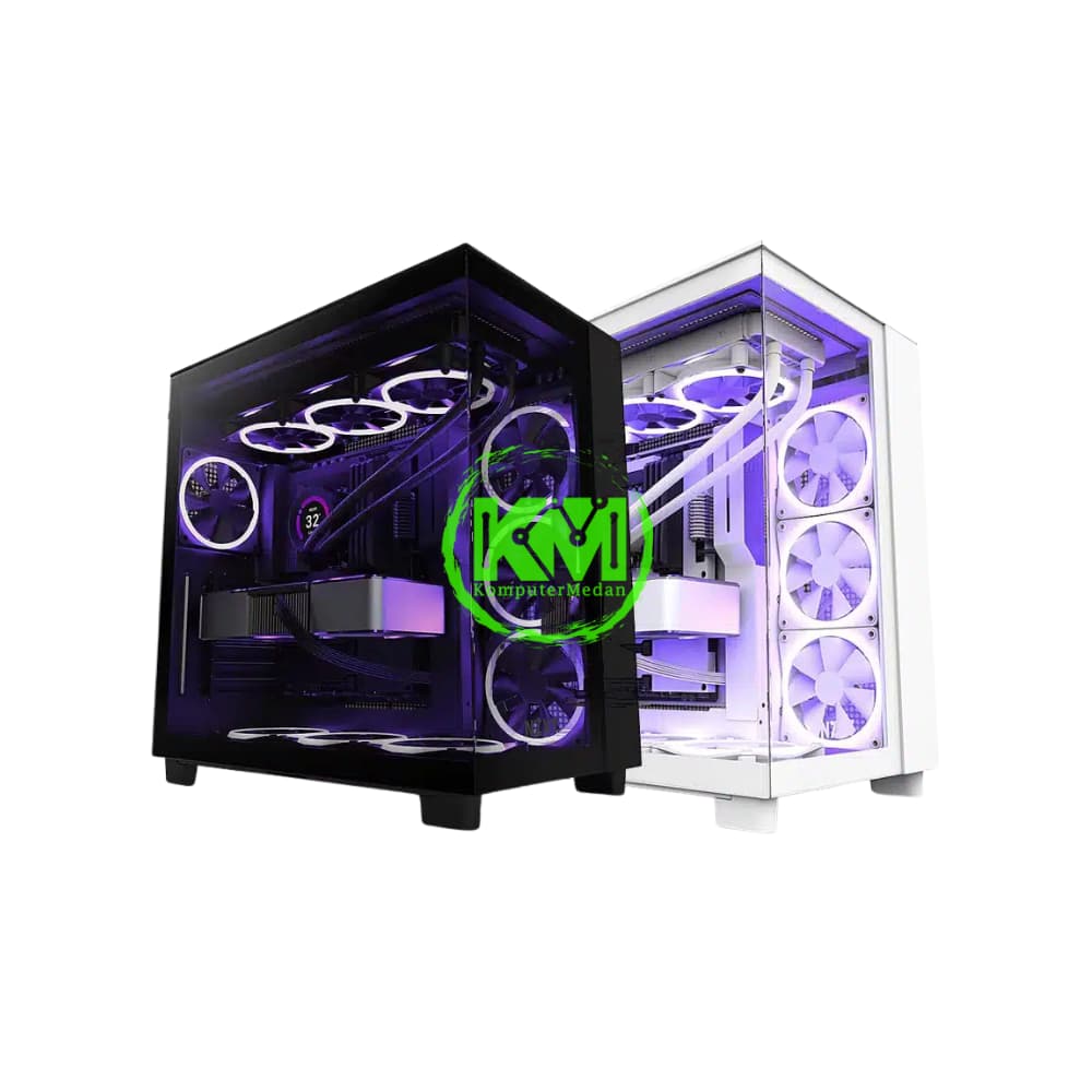 NZXT H9 ELITE BLACK WHITE GAMING CASING