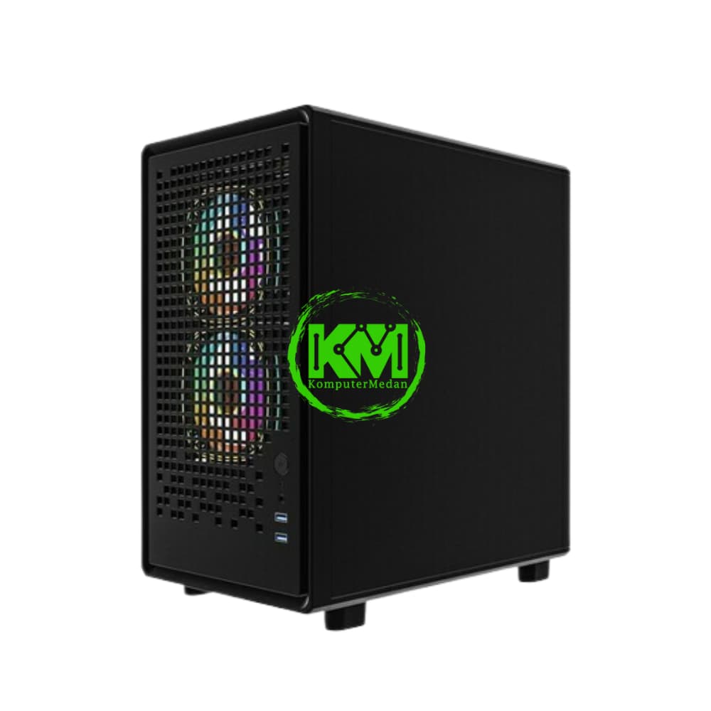 FPMAX AIRMESH G2 BLACK + 3FAN GAMING CASING - Image 3