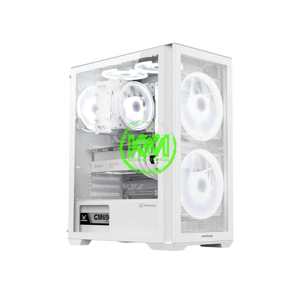 FPMAX AIRPOWER G5 H803 WHITE GAMING CASING