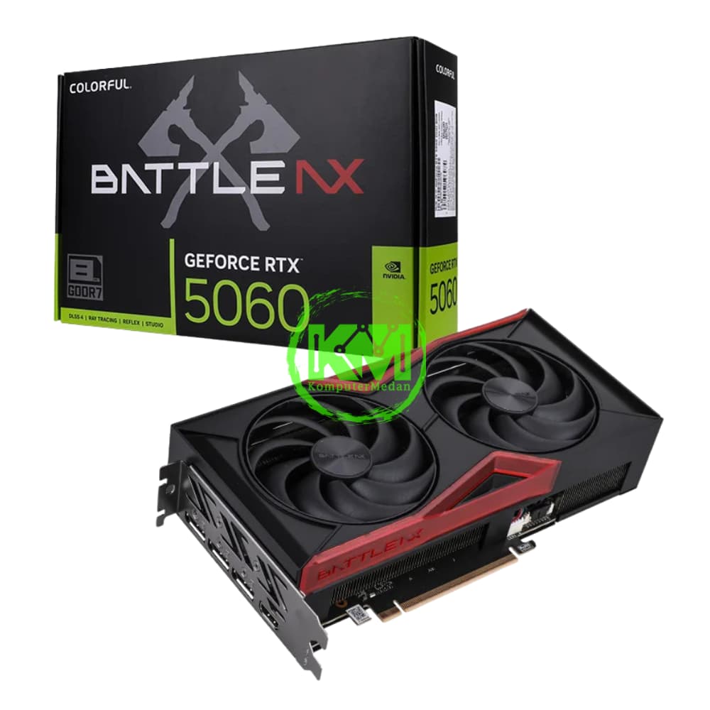 COLORFUL RTX 5060 BATTLE AX DUO 8GB-V VGA (NVIDIA) - Image 1