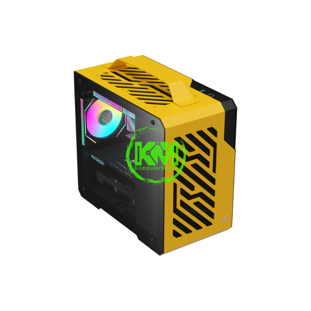 FPMAX AIRCUBE G3 YELLOW GAMING CASING - Image 3