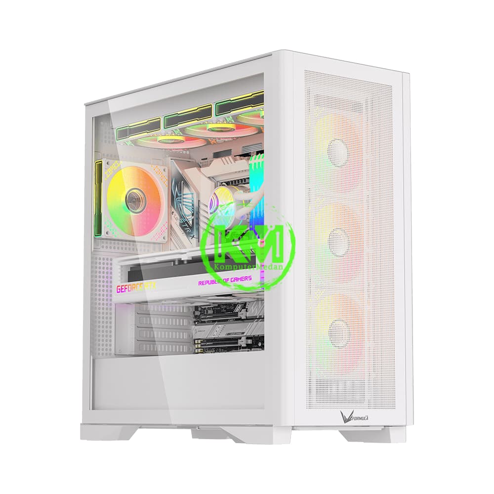 FPMAX AIRPOWER G5 EX H909 WHITE GAMING CASING - Image 3