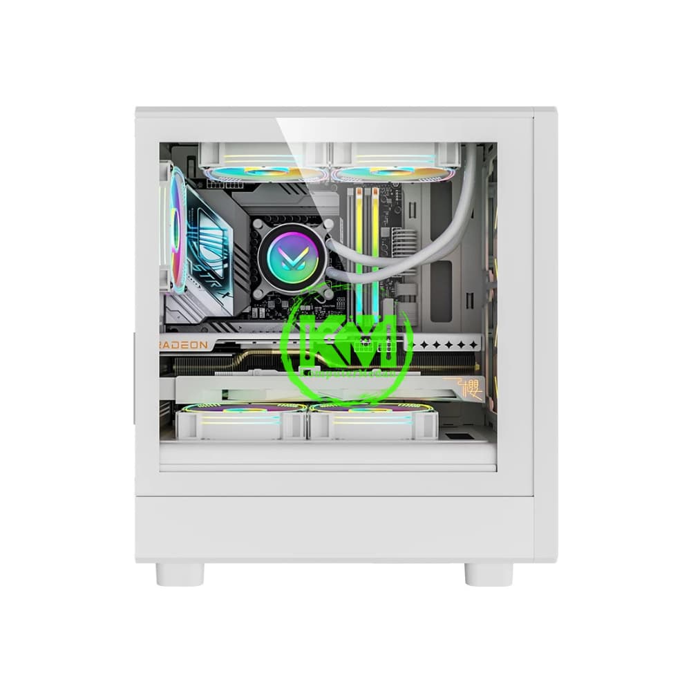 FPMAX AIRMESH G2 WHITE + 3FAN GAMING CASING - Image 2