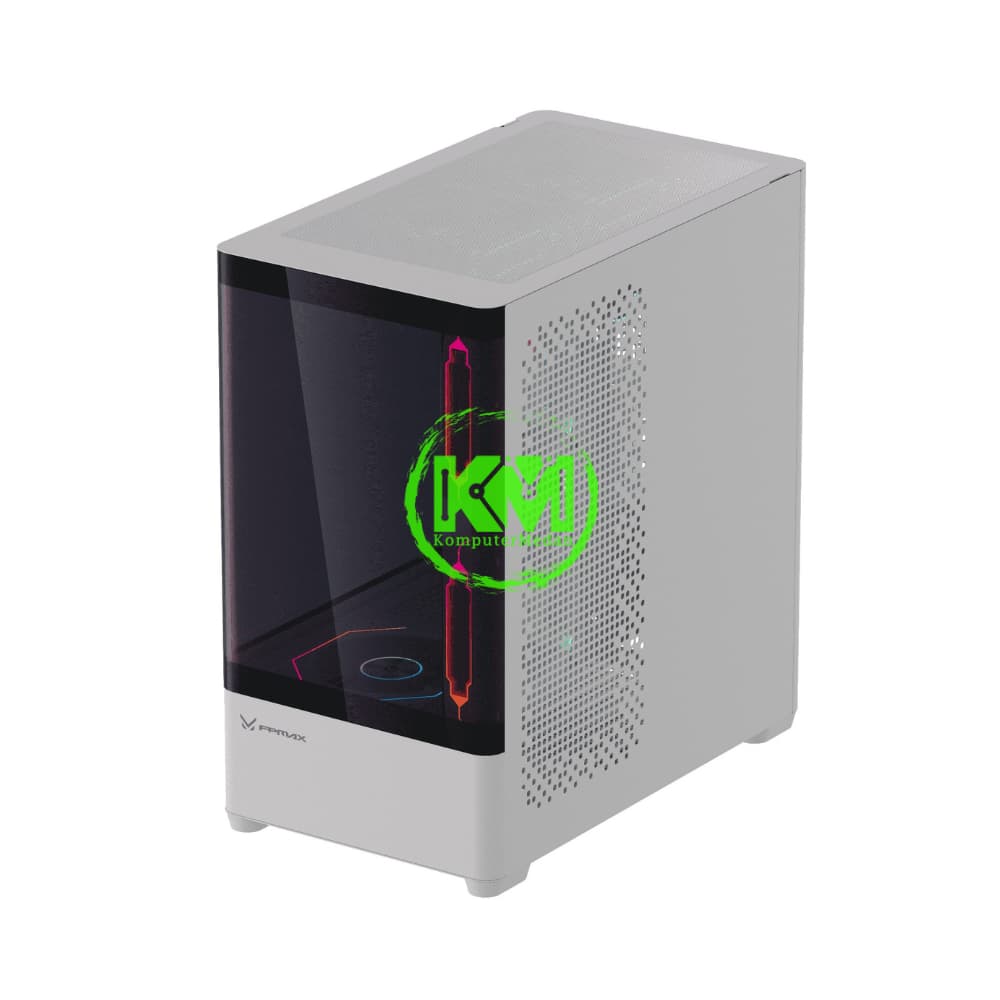 FPMAX R4M NOVA WHITE + 3 FAN GAMING CASING - Image 3