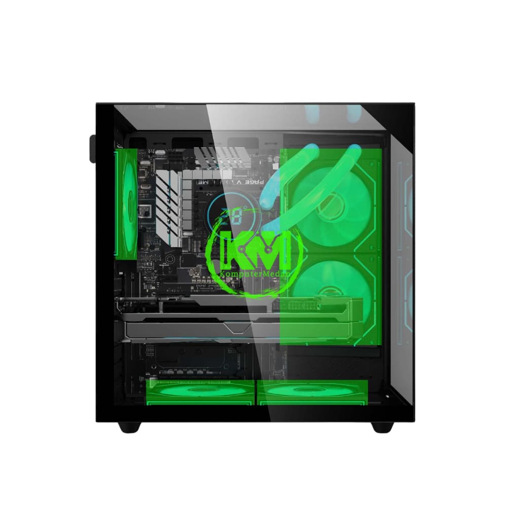 ENLIGHT Z10 BLACK GAMING CASING - Image 2