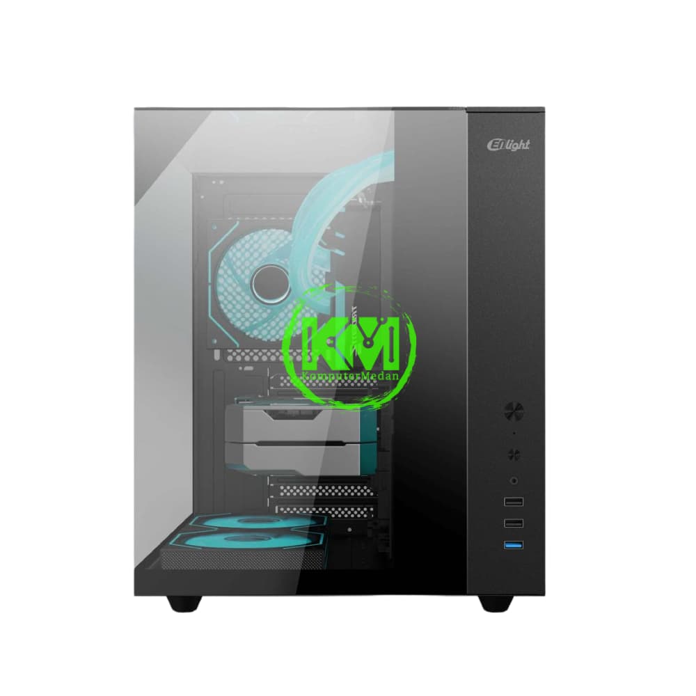 ENLIGHT Z10 BLACK GAMING CASING - Image 4