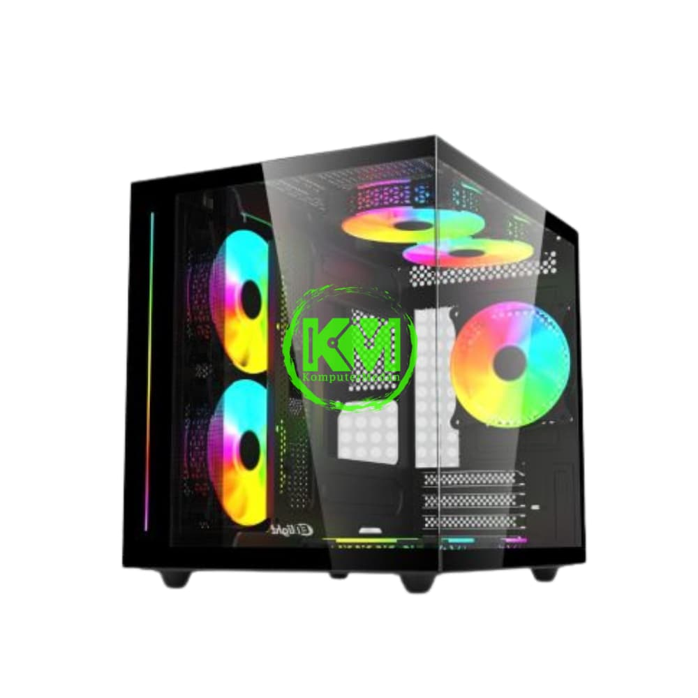 ENLIGHT Z8 BLACK GAMING CASING - Image 3