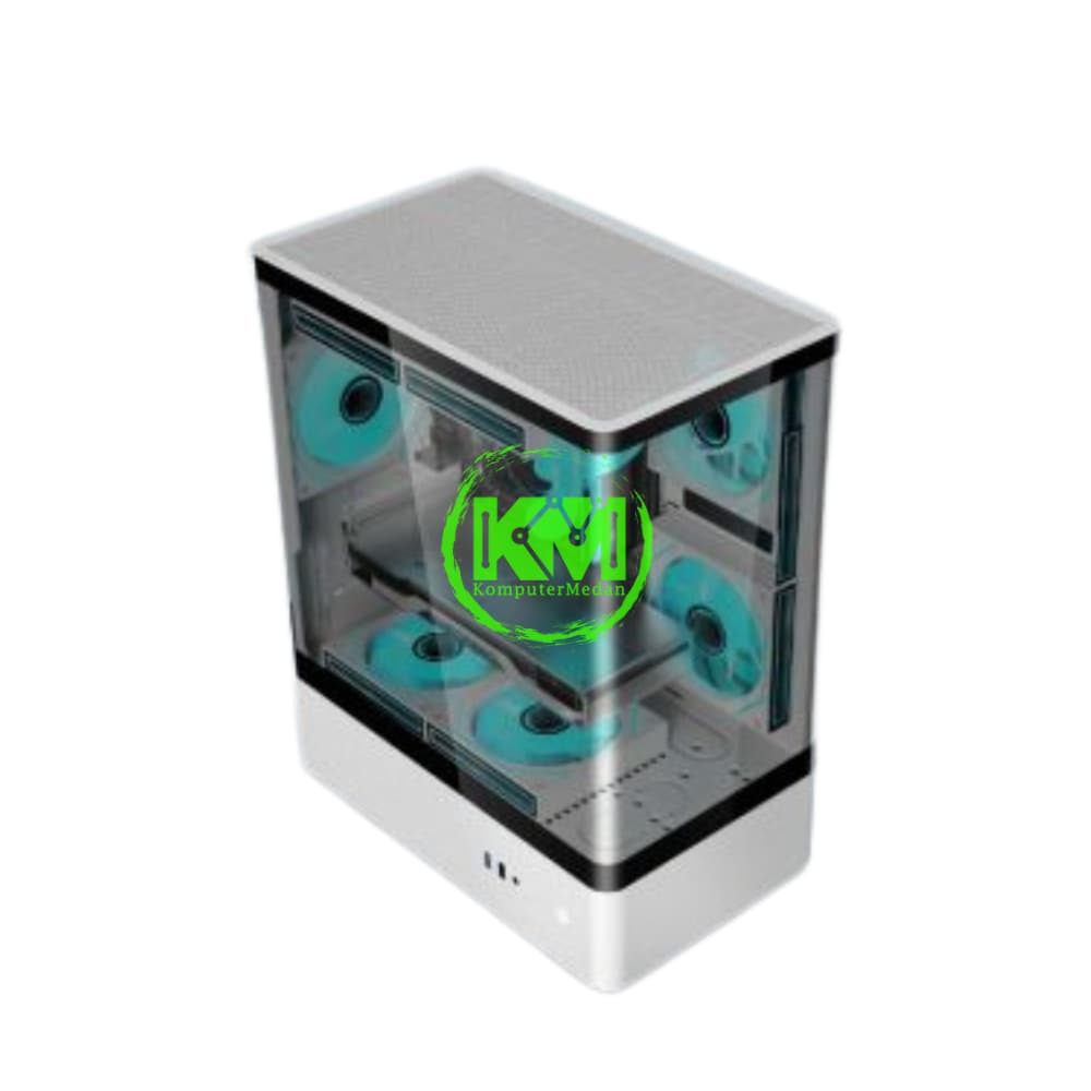 ENLIGHT A3 WHITE GAMING CASING - Image 2