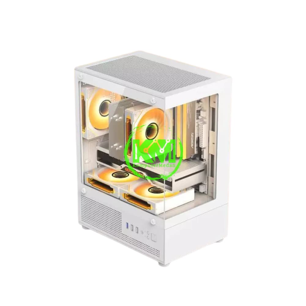 INFINITY NOIR V2 WHITE GAMING CASING - Image 2