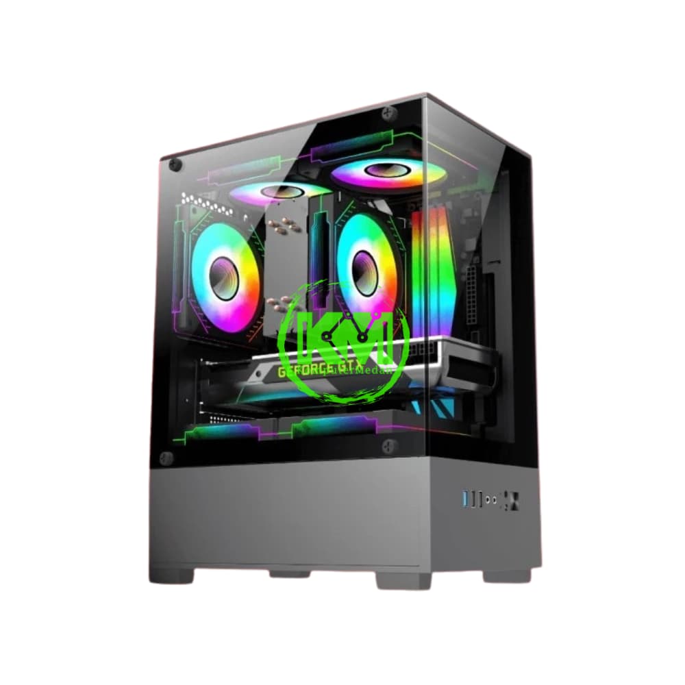 INFINITY NOIR V2 BLACK GAMING CASING - Image 1