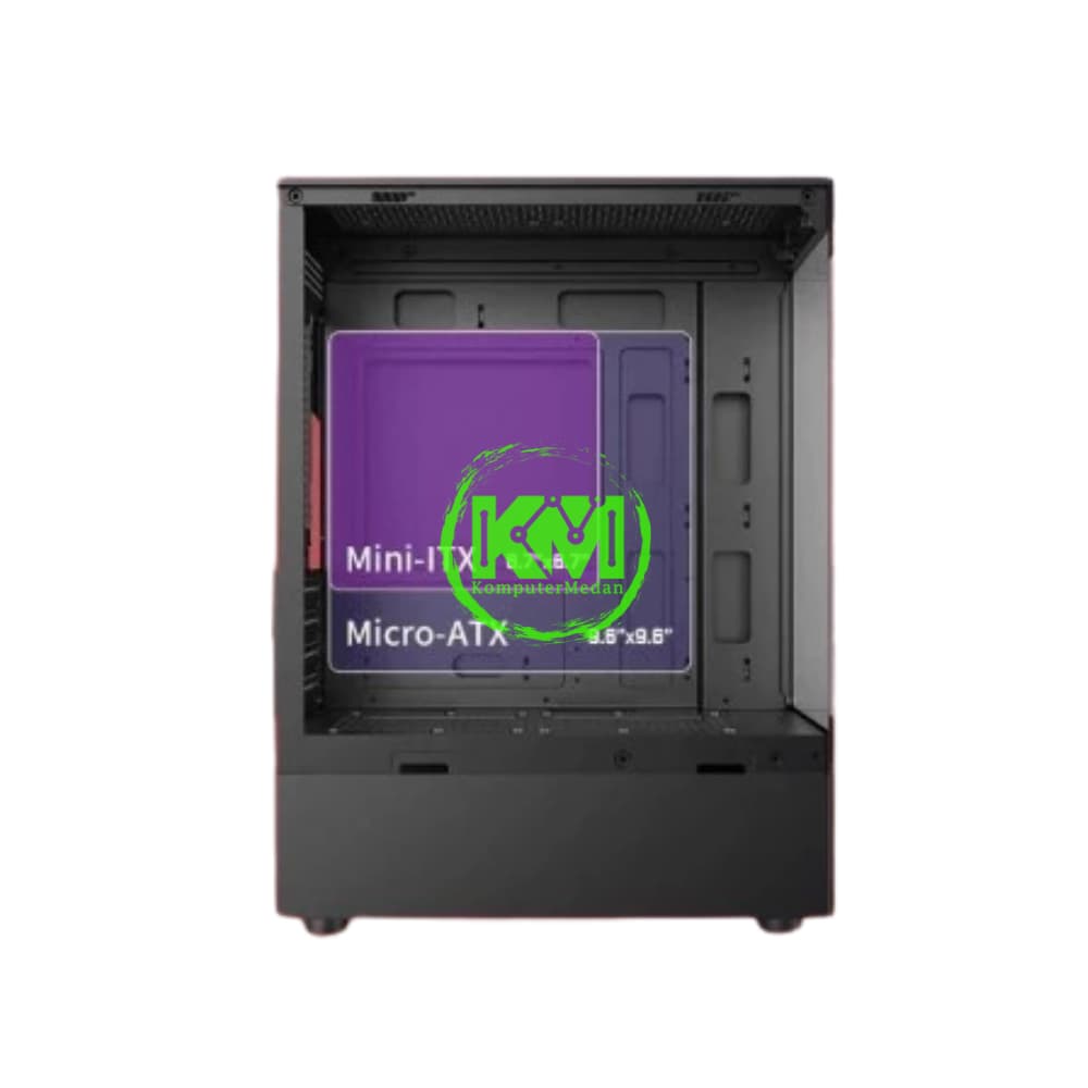 INFINITY NOIR V2 BLACK GAMING CASING - Image 2