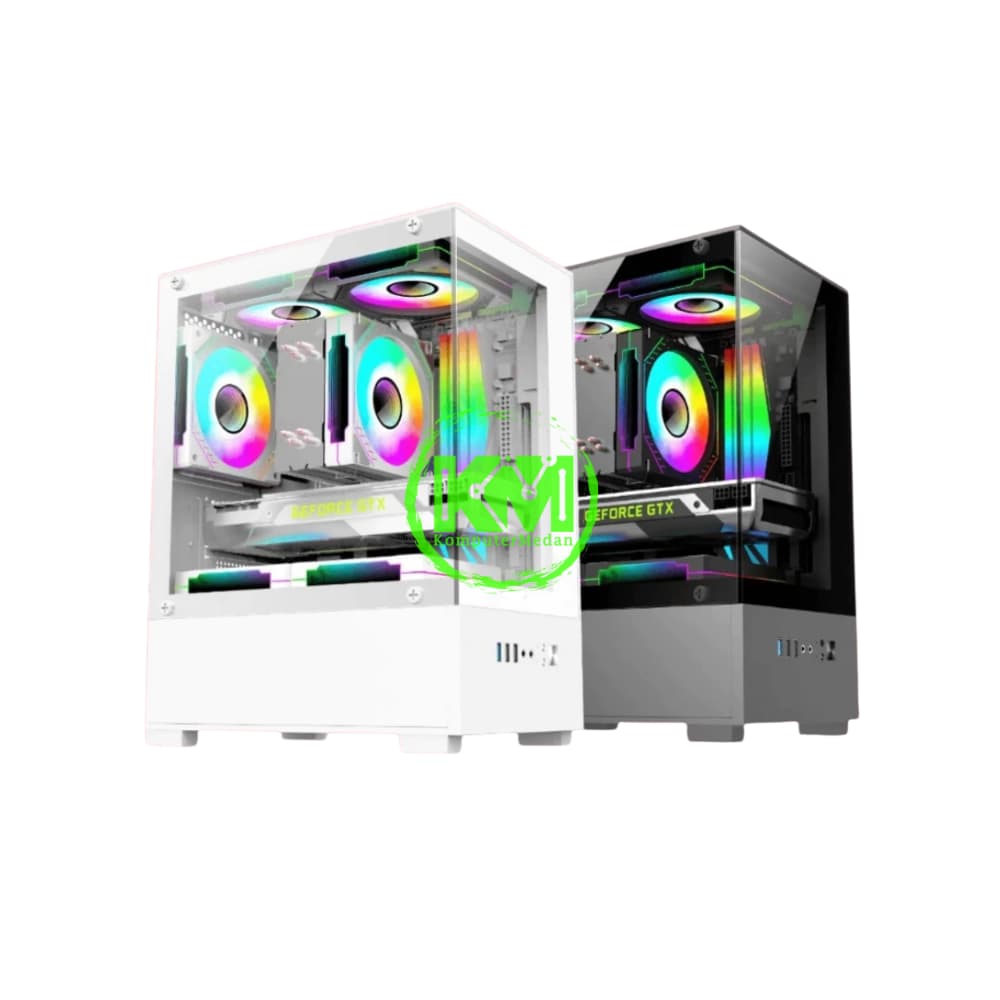 INFINITY NOIR V2 WHITE GAMING CASING - Image 1