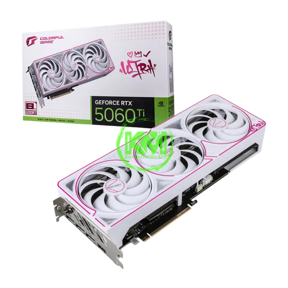 COLORFUL iGame RTX 5060 Ti ULTRA W OC 8GB-V VGA (NVIDIA) - Image 1