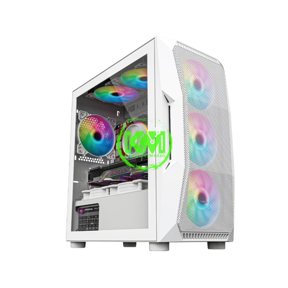 INFINITY POSEIDON V2 WHITE GAMING CASING