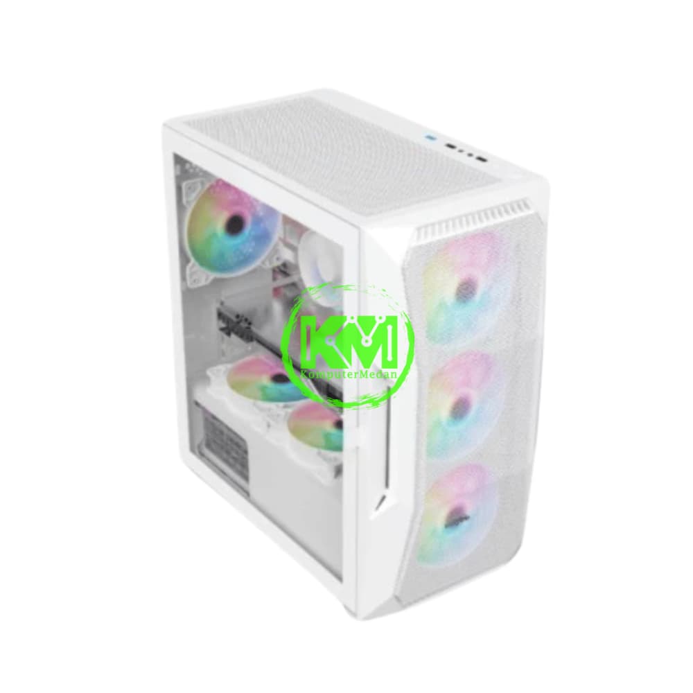 INFINITY POSEIDON V2 WHITE GAMING CASING - Image 2