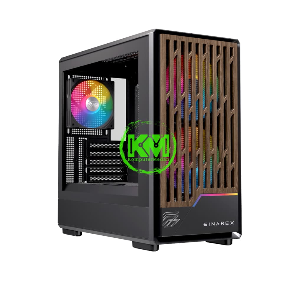 EINAREX PM400 BLACK +FAN GAMING CASING - Image 2