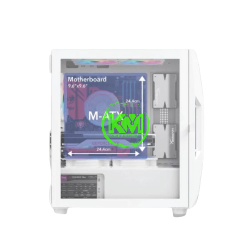 INFINITY POSEIDON V2 WHITE GAMING CASING - Image 3