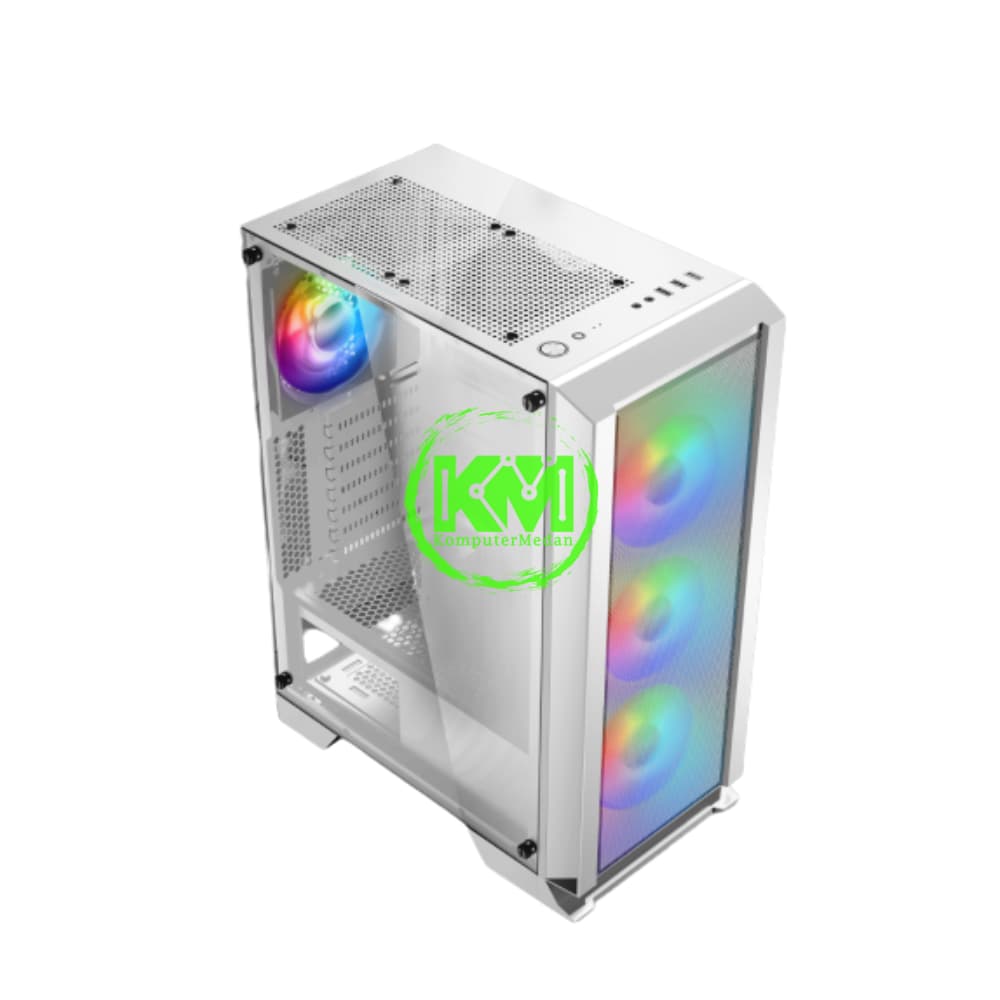 INFINITY NEBULA V4 WHITE GAMING CASING - Image 2