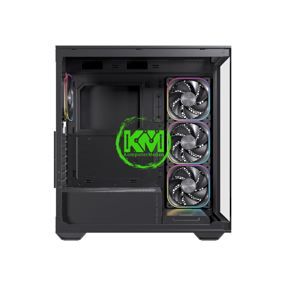 EINAREX PRISMA S700 BLACK + 4FAN GAMING CASING - Image 2