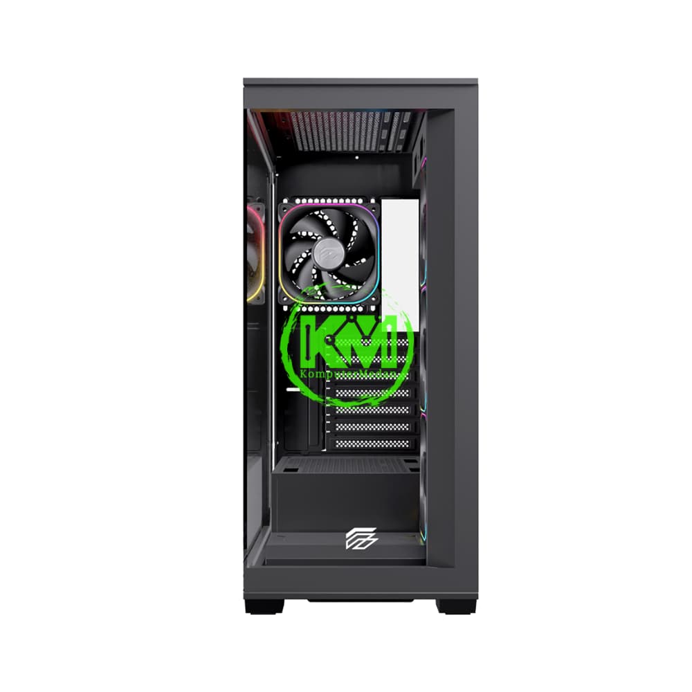 EINAREX PRISMA S700 BLACK + 4FAN GAMING CASING - Image 4