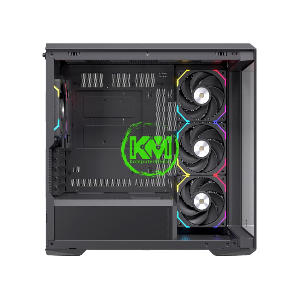 EINAREX ZENITH ZM800 BLACK + 4FAN RGB GAMING CASING - Image 4
