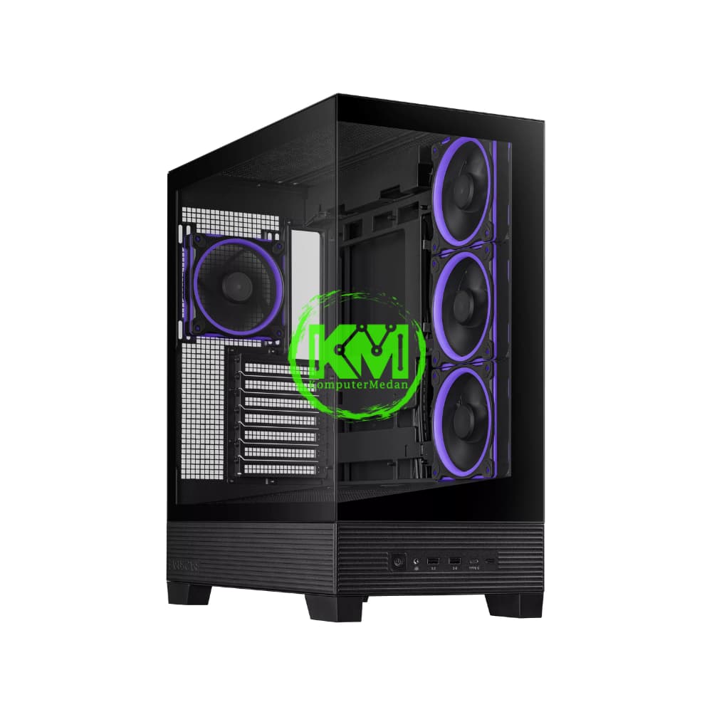 ASUS A31 PLUS TG ARGB BLACK GAMING CASING