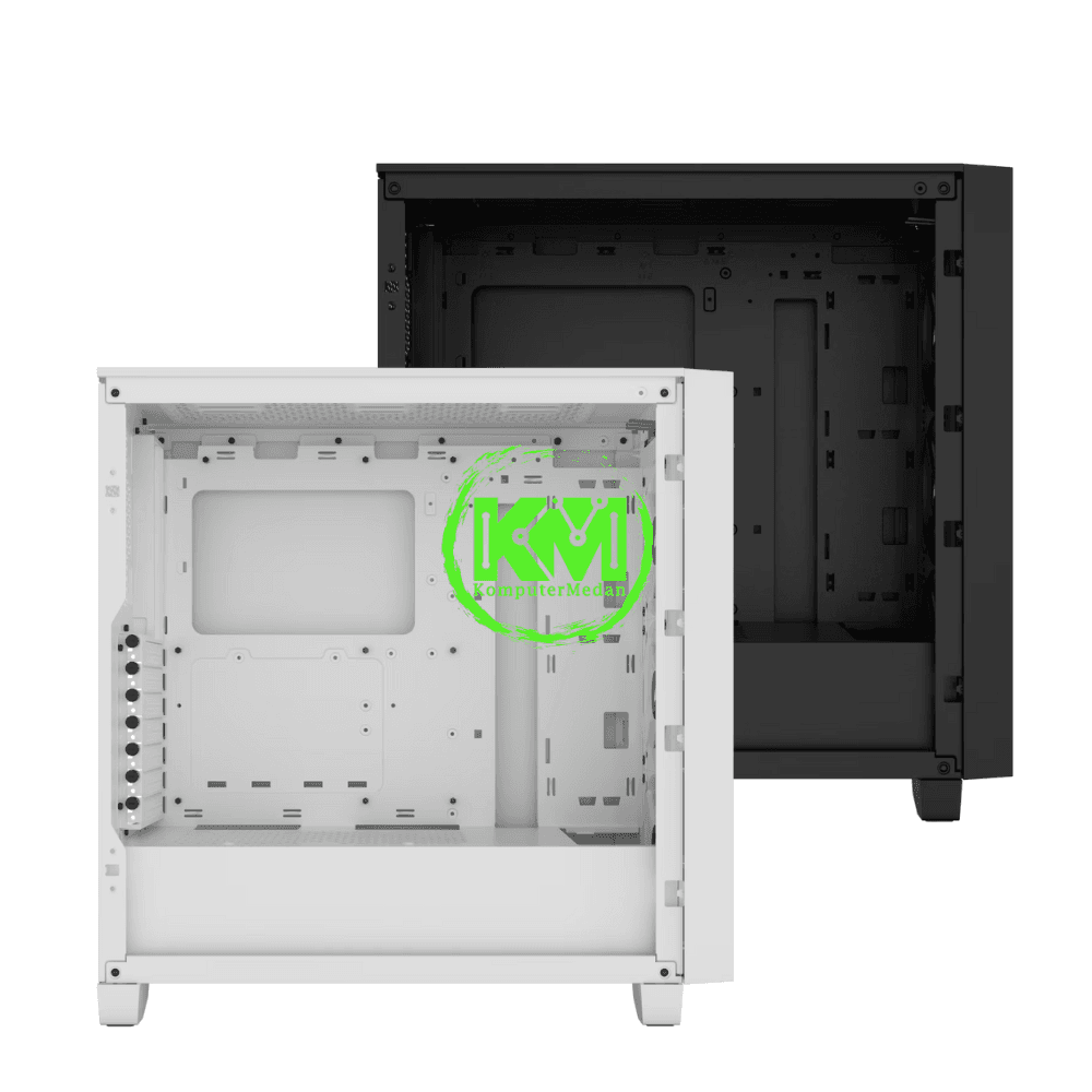 CORSAIR 3000D RGB AIRFLOW BLACK WHITE CASING - Image 4